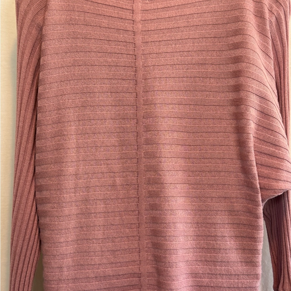 A-29 Soho Pink 3/4 Sleeve Pullover Sweater Size M - Picture 10 of 14